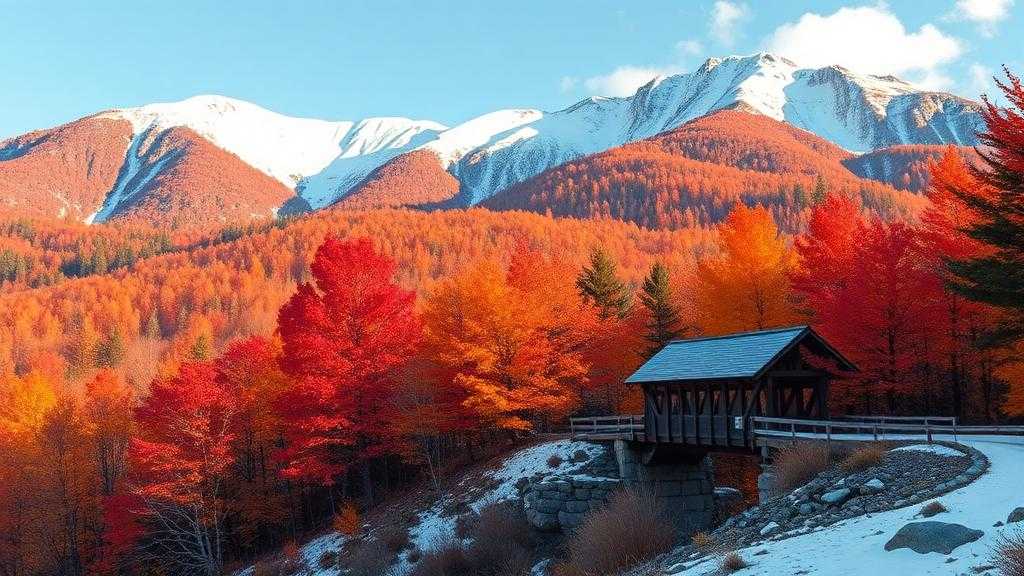 White Mountains New Hampshire autumn foliage — appliance repair service in New Hampshire