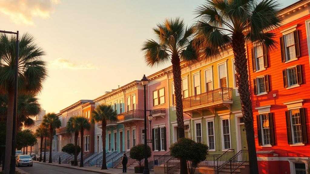 Charleston South Carolina Rainbow Row historic houses — appliance repair service in South Carolina